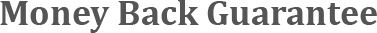 Money-Back Guarantee