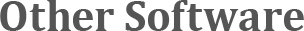 Other Software