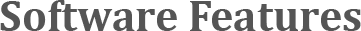 Software Features