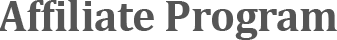 Affiliate Program