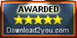 Rated 5 Stars on Super Shareware