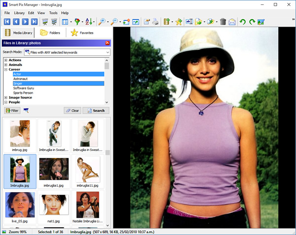 Smart Pix Manager - Image and Multimedia Viewing & Mgmt Software