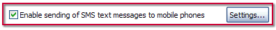 SMS Options 1